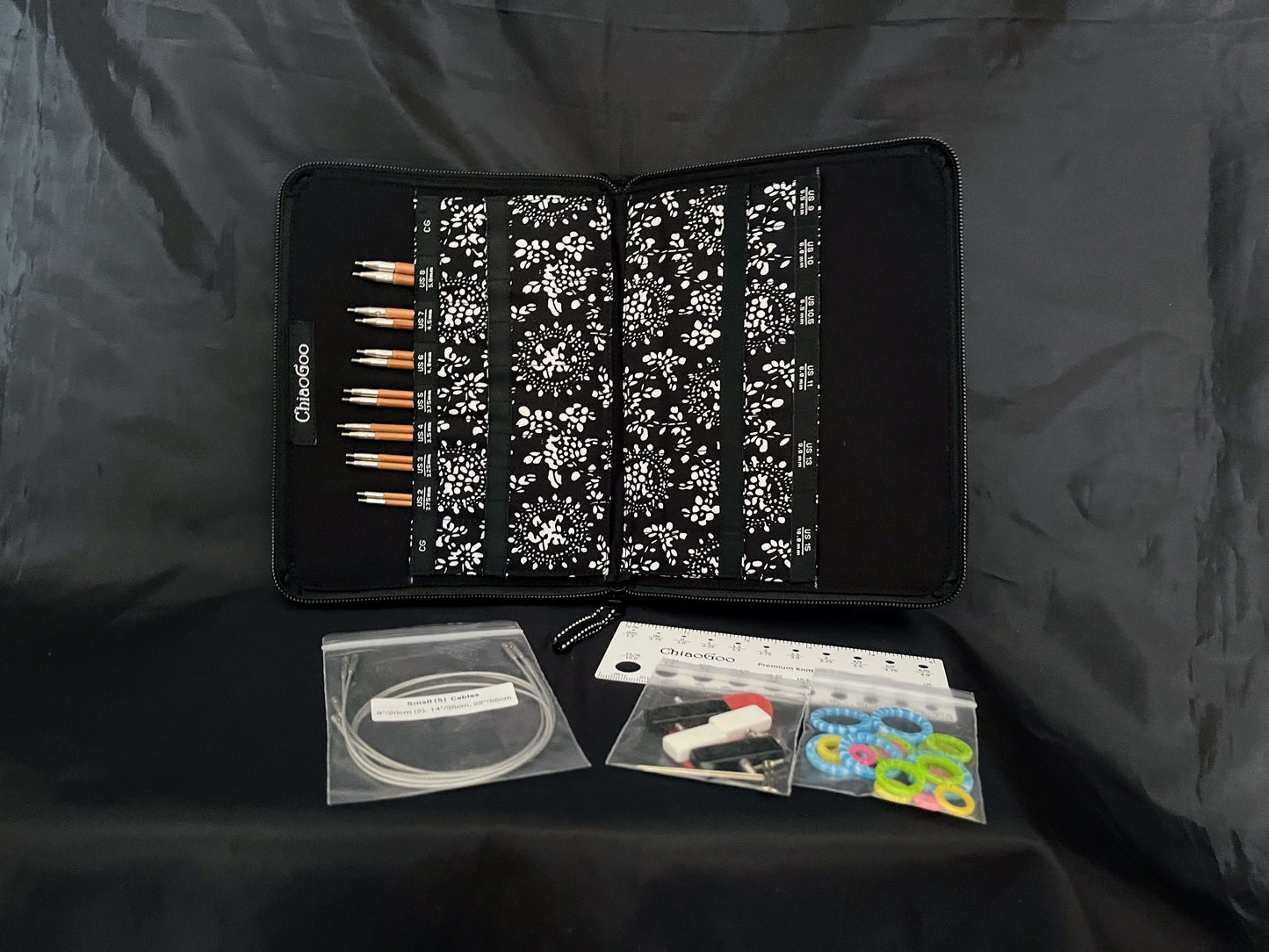 ChiaoGoo SPIN 4" Interchangeable Needle Set - Partial Sizes 2-8