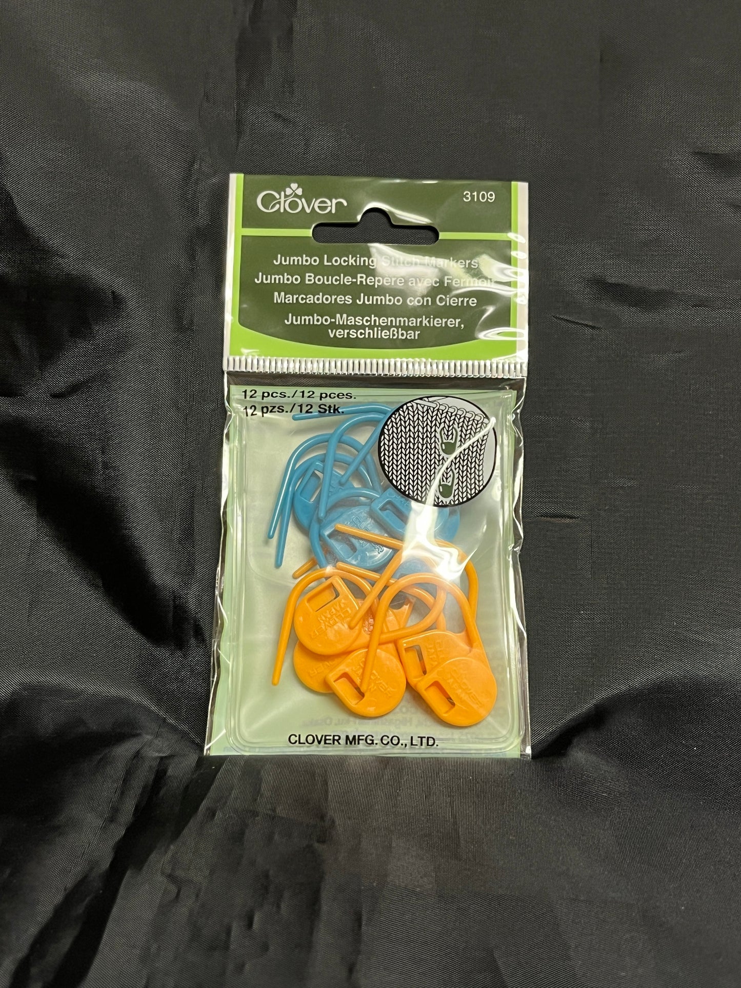 Clover Jumbo Locking Stitch Markers