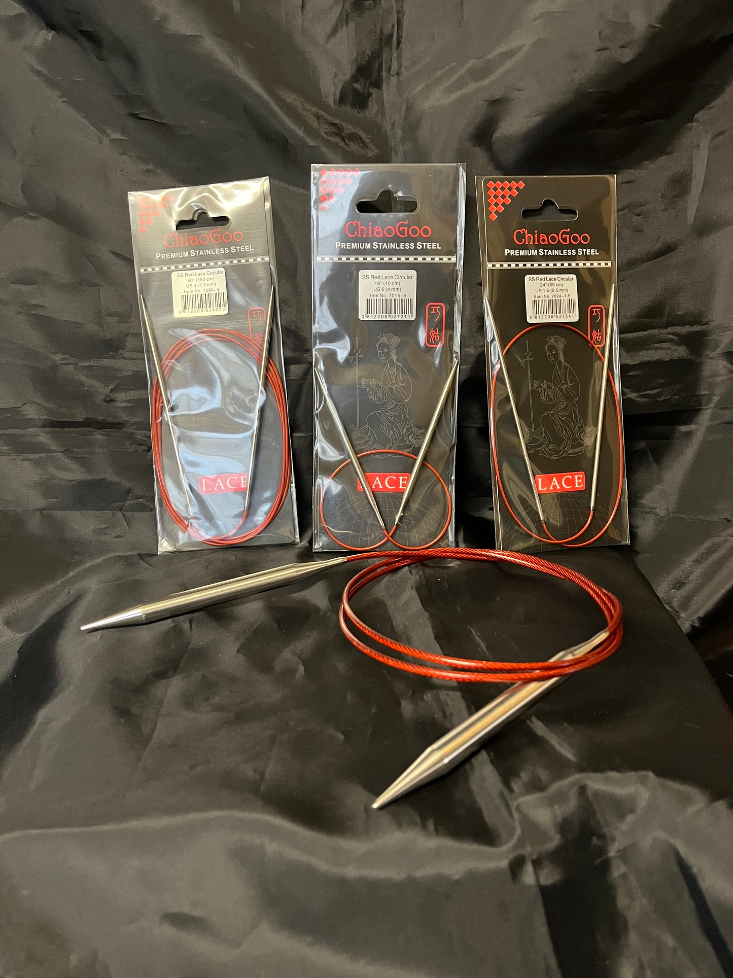 ChiaoGoo RED Lace SS Circulars